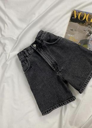 Шикарные джинсовые шортики бермуды zara 🖤10 фото