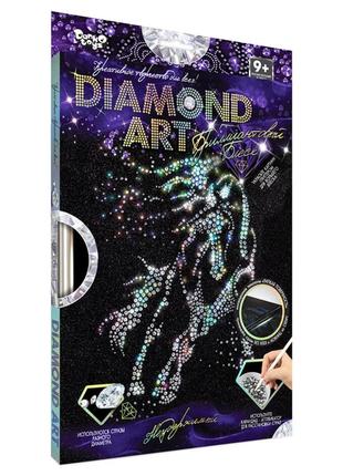 Комплект креативної творчості "diamond art" dar-01, 10 видів  (нестримний)