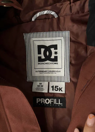 Сноуборд куртка dc liberate 15k insulated розмір m4 фото