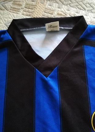 Мужская винтажная футбольная футболка pirelli fc inter 1908 milan (l-xl) jersey очень редкая3 фото
