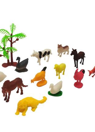 Фігурки тварин xd-661-2 у колбі (доманшні тварини)
