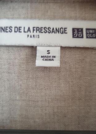 Стильная рубашка uniqlo &amp; ines de la fressange (paris)4 фото