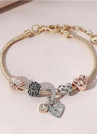 Браслет цепочку изысканный style_pandora маленький размер