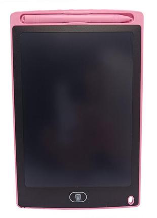 Дитячий ігровий планшет для малювання lcd екран "unicorn" zb-99 (pink)