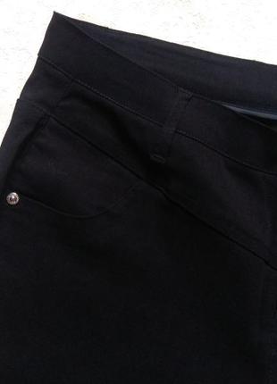 Брендовые черные утягивающие штаны брюки скинни с высокой талией bonprix, 44 размер.7 фото
