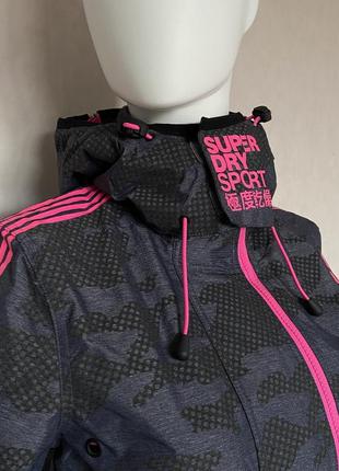 Рефлективна, легка куртка/вітровка superdry5 фото