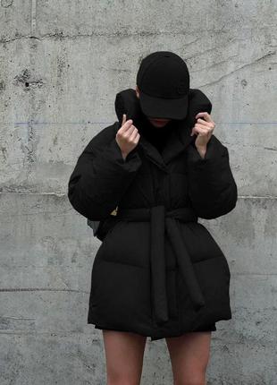 Курточка жіноча, зимова, пуховик, розміри: xs, s, m, l (беж)4 фото