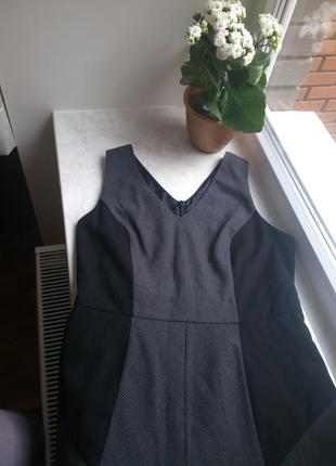 Стильний діловий сарафан сукня сукня2 фото