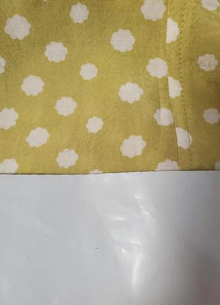 Шикарная брендовая вискозная легкая блузка свободного фасона оливкового цвета9 фото