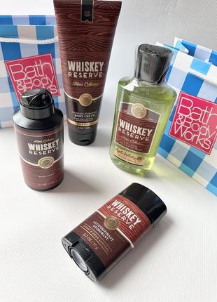 Whiskey reserve bath and body works набір чоловічий набор косметика сша