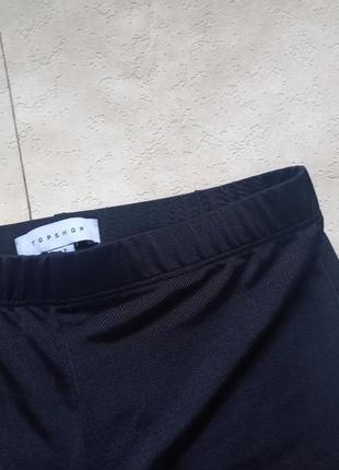 Брендовые черные штаны брюки клеш с высокой талией topshop, 36 pазмер.3 фото