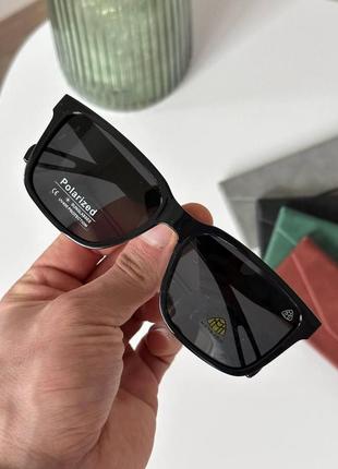 Чоловічі сонцезахисні окуляри оправа пластик лінзи polarized на середнє обличчя3 фото