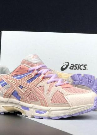 Жіночі кросівки  asics gel kahana 8 рожеві з фіолетовим4 фото