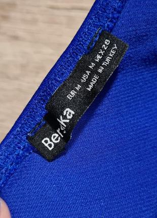 Коротка сукня (електрик) синього кольору від bershka, віскозна5 фото