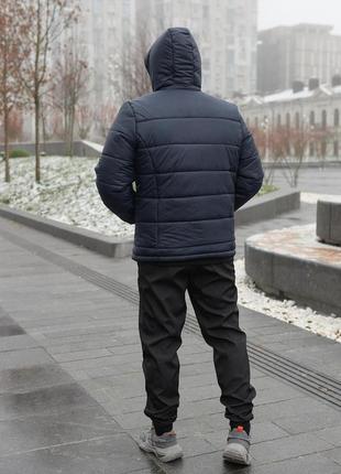 Зимова куртка європейка синя `ps`4 фото