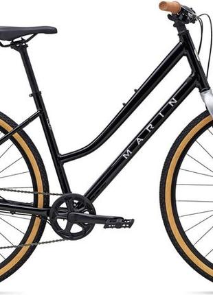 Велосипед 28" marin kentfield 1 st рама - m 2023 gloss black/chrome, 18"