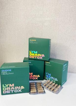 Lym drain&amp;detox 60 tм choice