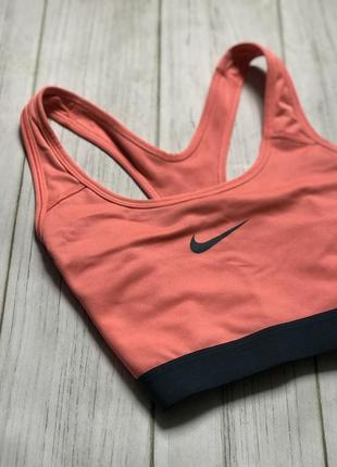 Спортивный топ (бра) nike dri fit1 фото