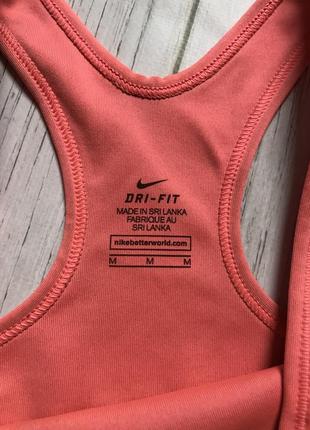 Спортивный топ (бра) nike dri fit5 фото