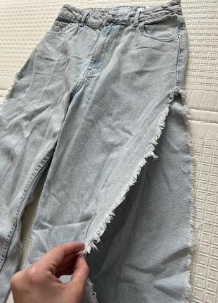 Интересные светлые джинсы bershka2 фото