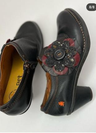 Кожаные,милые ботиночки от итальянского бренда,ортопедическая стелька 25.5см7 фото