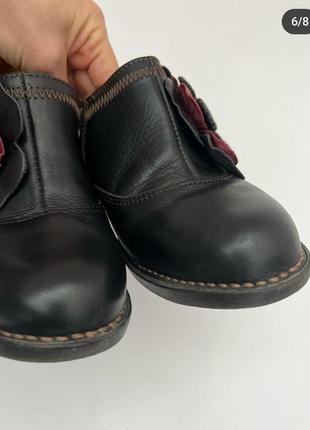 Кожаные,милые ботиночки от итальянского бренда,ортопедическая стелька 25.5см5 фото