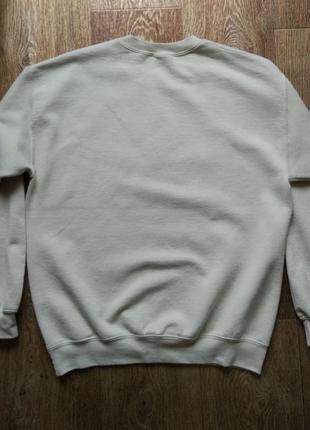 Бежевый мужской свитшот худи футболка chanel размер m6 фото