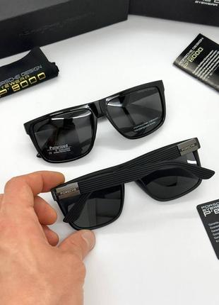 Сонцезахисні чоловічі окуляри пластикова оправа лінзи polarized на середнє обличчя1 фото