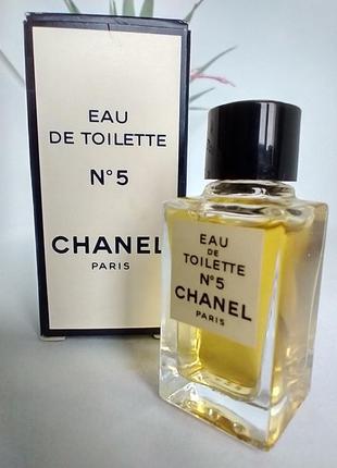 Chanel 5  винтажная миниатюра 4 мл4 фото