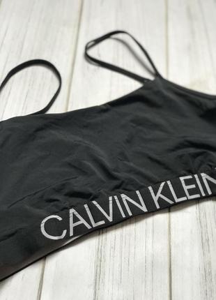 Браллет чёрный calvin klein1 фото