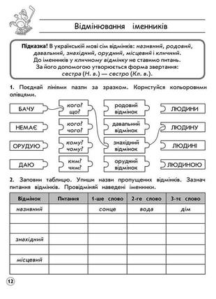 Книга тренажер. комплексний. українська мова 4 клас3 фото