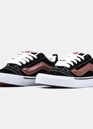 Vans knu skool black port.3 фото