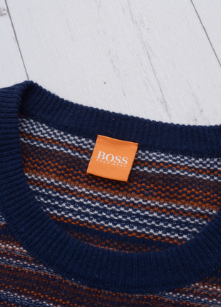 Hugo boss отличная кофта свитшот в полоску альпака шерсть шерсть шерсть шерсть шерсть шёлк р. l7 фото