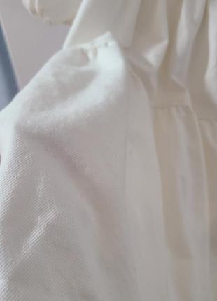Міні сукня у білому кольорі🤍 від бренду boohoo3 фото