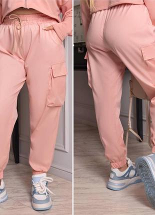 ‼️новинка ‼️
стильные, удобные, женские брюки-джоггеры это идеальный выбор на весну6 фото
