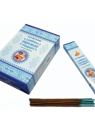 Пахощі зняття стресу аюрведік ayurvedic stress relief 20 грам (30312)1 фото