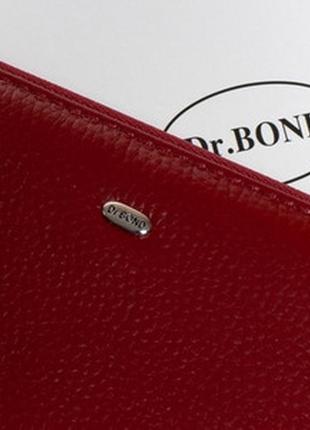 Жіночий шкіряний гаманець на блискавці dr.bond3 фото