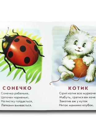 Книга для малышей. кто это? котик (формат а4) (на украинском языке)2 фото
