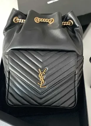 Рюкзак ysl joe drawstring quilted backpack