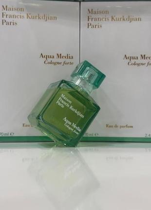 Aqua media cologne forte от maison francis kurkdjian  eau de parfum1 фото