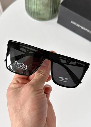 Сонцезахисні чоловічі окуляри оправа пластик та метал лінзи polarized8 фото