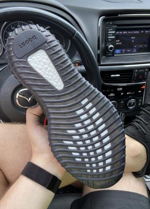 Кросівки чорні адідас ізі 350 офф вайт, adidas yeezy 350 off-white4 фото