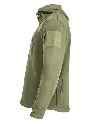Куртка vik-tailor softshell olive3 фото