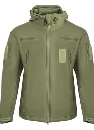 Куртка vik-tailor softshell olive2 фото