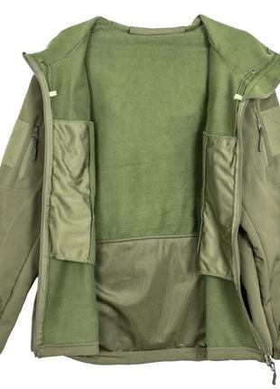 Куртка vik-tailor softshell olive4 фото