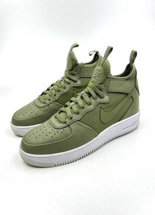 Оригинальные кожаные кроссовки nike air force