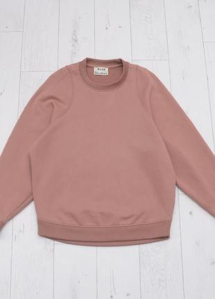 Acne studios oversized sweatshirt size s albina fl aw15 оригінальний світшот кофта оверсайз1 фото