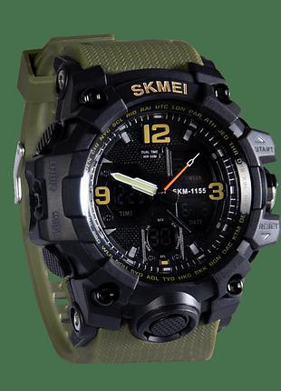 Годинник спортивний sk1155 олива