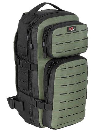 Рюкзак тактичний fox outdoor «assault-travel» 30l olive/black