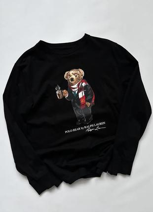 Лонгслів polo bear ralph lauren, лонг polo bear ralph lauren, кофта polo bear ralph lauren, світшот polo bear ralph lauren2 фото